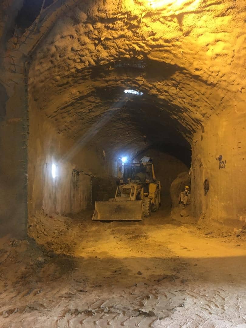 Underground operations of Isfahan Shahed station